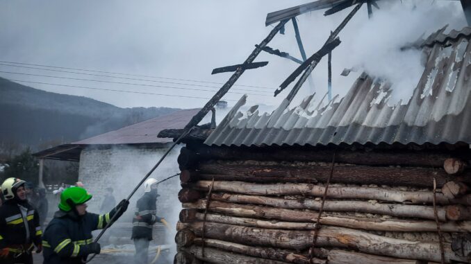 У селі Тур'я Пасіка горів будинок Ужгород24