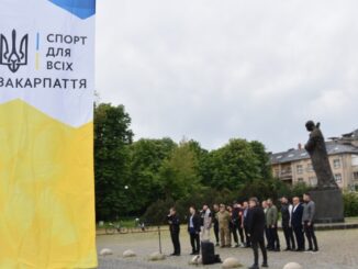 В Ужгороді стартував всеукраїнський ветеранський велопробіг «Шануємо пам’ять Захисників України»