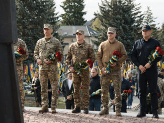 Закарпатські гвардійці вшанували полеглих захисників Батьківщини (фото)