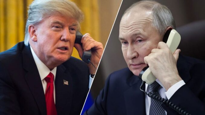 Трамп і Путін провели двогодинну розмову: можливі переговори щодо припинення вогню між Росією та Україною Трамп Путін Трамп і Путін провели двогодинну розмову: можливі переговори щодо припинення вогню між Росією та Україною Трамп Путін