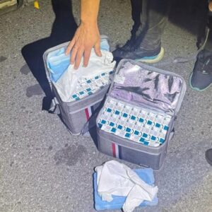 Контрабанда у термосумках: водія автобуса затримали з партією дорогих медпрепаратів на «Тисі»