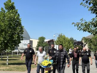 На честь Героя: в Тячеві вшанували пам’ять Олега Куцина, позивний «Кум»