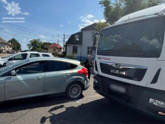 Під кайфом за кермом: в Ужгороді притягнули до відповідальності водія вантажівки