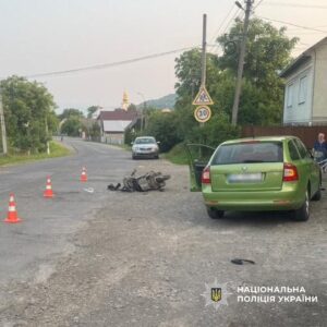 ДТП за участю підлітка_Ужгоррод24