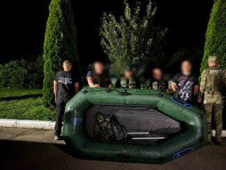 Затримали «човнярів» біля кордону з Угорщиною
