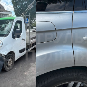 В Ужгороді водійка втекла з місця ДТП — поліція її розшукала та оштрафувала