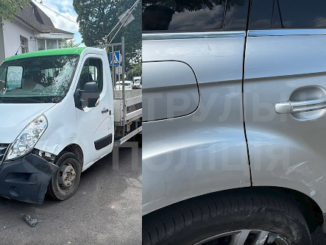 В Ужгороді водійка втекла з місця ДТП — поліція її розшукала та оштрафувала