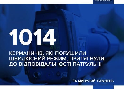 перевищення швидкості
