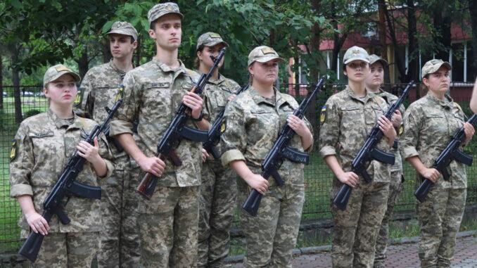 присяга військових в УжНУ