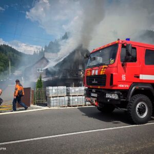 Пожежа в Соймах: рятувальники не допустили знищення житлового будинку