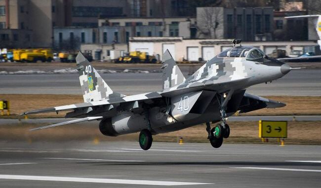 МіГ-29 Повітряних сил ЗСУ Загинув пілот МіГ-29 майор Сергій Бондар