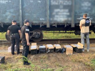 На кордоні з Угорщиною виявили майже чотири тисячі пачок сигарет