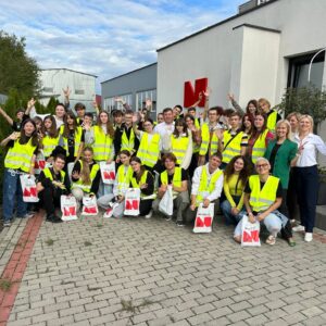 На виробництві Nobilex віконні системи побували учасники молодіжного табору DIVE IN ESTEAM CAMP
