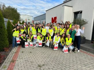 На виробництві Nobilex віконні системи побували учасники молодіжного табору DIVE IN ESTEAM CAMP
