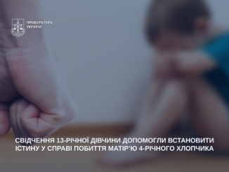 Завдяки показам 13-річної дівчинки на Ужгородщині засудили матір за побиття 4-річного сина