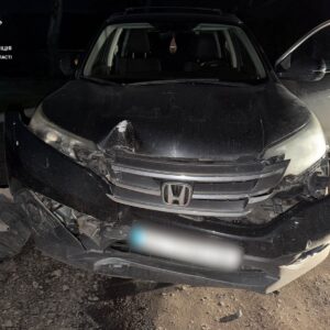 В Ужгороді затримали нетверезого водія, який вчинив ДТП і втік з місця події