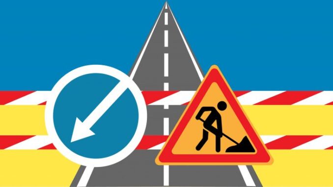 Тимчасове ускладнення руху на перехресті вулиць Українська та Нова