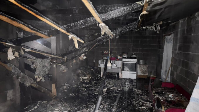 На Берегівщині рятувальники загасили пожежу в житловому будинку