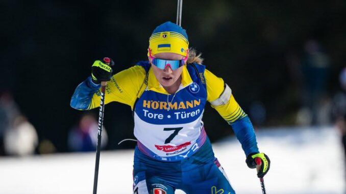 Анастасія Меркушина принесла Україні перше "золото" на Євро-2026 з біатлону