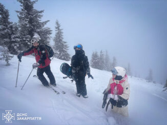 сноубордисти