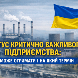 Статус критично важливого підприємства: хто може його отримати і на який термін