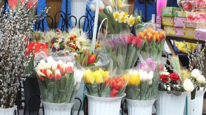 дрібна торгівля квітами