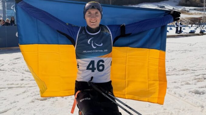 Український парабіатлоніст Тарас Радь здобув перше «золото» на Паралімпіаді в Італії