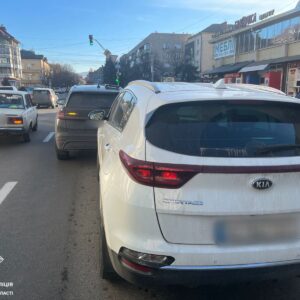 П’яна водійка без прав спричинила ДТП в Ужгороді: рівень алкоголю перевищив норму майже у 12 разів