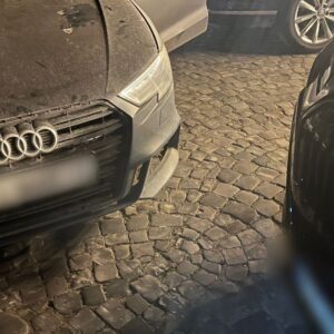 Ужгородець напідпитку влаштував ДТП і в’їхав у припарковане авто: йому загрожує понад 75 тисяч гривень штрафу