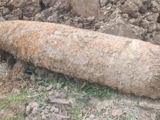 Небезпечна знахідка під ногами: у Невицькому виявили артснаряд часів Другої світової війни