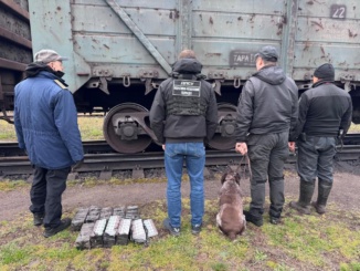 На кордоні з Угорщиною у вантажному потязі виявили 500 пачок контрабандних сигарет