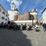 Байкери з Франції та України відвідали замок «Паланок»