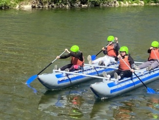 У Мукачеві на березі Латориці відбувся етап туристичної спартакіади з водного туризму
