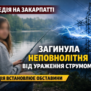 На Закарпатті неповнолітня загинула від ураження струмом