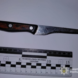 На Берегівщині жінка під час сімейної сварки поранила чоловіка ножем