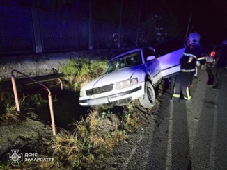 У Великій Копані на Берегівщині сталася нічна ДТП: постраждав 27-річний чоловік