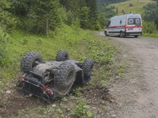 Небезпечна поїздка в горах: на Воловеччині чоловік отримав важкі травми після перекидання квадроцикла