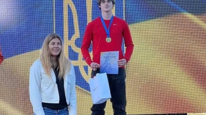 Золото чемпіонату України та норматив КМС: учень з Мукачева підкорив спринтерську дистанцію