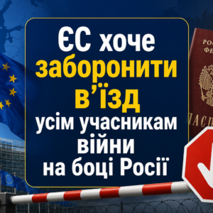 ЄС хоче заборонити в’їзд усім учасникам війни на боці Росії