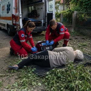 76-річну жительку Мукачівщини госпіталізували після ураження електричним струмом