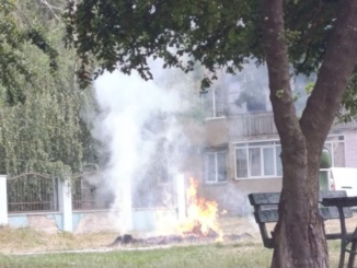 У Мукачеві оштрафують порушників за спалювання сухої рослинності