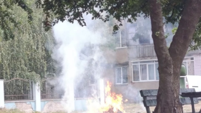 У Мукачеві оштрафують порушників за спалювання сухої рослинності