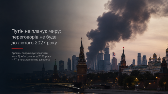 Росія, ймовірно, не братиме участі у змістовних переговорах щодо припинення війни проти України щонайменше до лютого 2027 року.