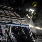 В Ужгороді вночі загорівся ВАЗ: автомобіль був охоплений полум’ям