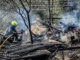 На Ужгородщині через загоряння сухої рослинності згоріла господарська споруда