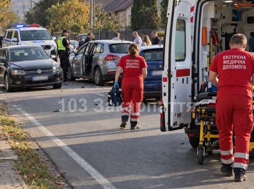 На Мукачівщині сталася ДТП за участю трьох легкових автомобілів. Унаслідок зіткнення травмувалися четверо людей, серед них — 15-річна дівчина.